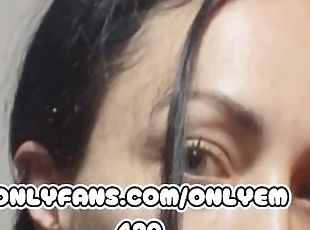 Onlyfans Star OnlyEm420 does Wednesday Addams cosplay wow so sexy m...