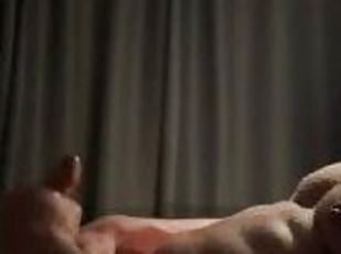 poilue, masturbation, amateur, ejaculation-sur-le-corps, énorme-bite, secousses, solo, musclé, bisexuels, bite