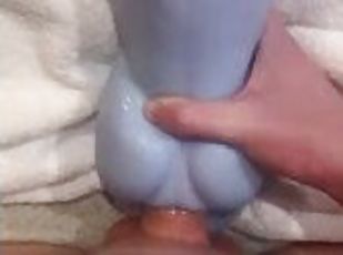 19 Yr Old Cute Boy Fucks Nix Bad Dragon Toy Double Cumshot