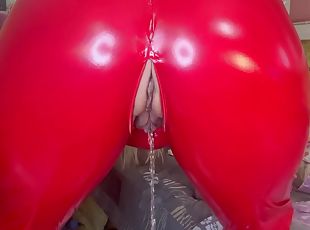 röv, storatuttar, pissande, amatör, milf, pov, blond, latex, träning