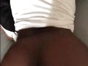 cul, levrette, chatte-pussy, amateur, ébène, énorme-bite, milf, black, pute, bout-a-bout