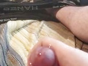 masturbation, amateur, ejaculation-sur-le-corps, gay, ejaculation, solo, bite