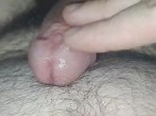 masturbation, amateur, énorme-bite, branlette, solo, bite