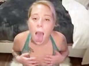 I drink his pee then let him fuck me in my ass (ONLYFANS @blondie_d...