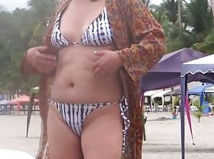 cul, public, amateur, milf, latina, maman, cam, plage, espion, voyeur