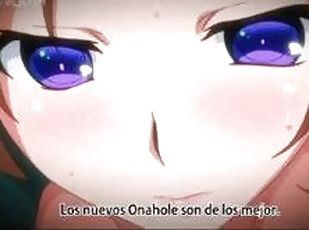 masturbação, esguincho, penetração-de-braço, anime, hentai