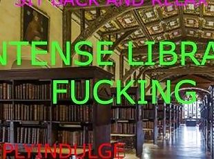 RISKY PUBLIC SEX IN A LIBRARY (ASMR AUDIO) INTENSE DIRTY PUBLIC FUC...