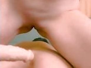 gros-nichons, masturbation, orgasme, amateur, jouet, maman, massage, couple, sale, chevauchement