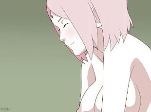 Sakura Sasuke sex Naruto Kunoichi Trainer Hentai Anime Cartoon tits...