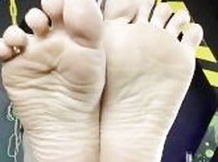 Goth girl soft wrinkly soles