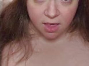 storatuttar, masturbation, bröstvårtor, orgasm, amatör, milf, leksak, mamma, bbw, knubbig