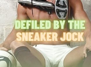 Bully makes nerd sniff his sweaty sneakers [M4M Audio Story]