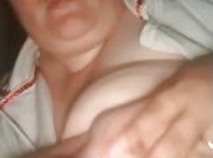 gros-nichons, amateur, milf, allemand, casting, belle-femme-ronde, britannique, seins, solo, fumer