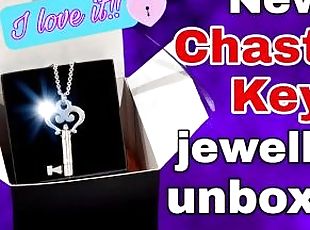 Unboxing my new Chastity Key Jewellery from Chastity Shop! Femdom B...