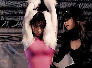 asiatisk, amatør, japansk, bdsm, fetisj, bondage, ydmykelse, brunette, femdom