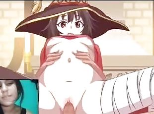 vajinadan-sızan-sperm, sikişme, animasyon, pornografik-içerikli-anime