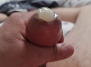 I squirted in a condom today. Look at that cumshot and the condom f...