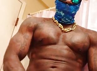 poilue, masturbation, amateur, ébène, hardcore, gay, black, percé, solo, pappounet