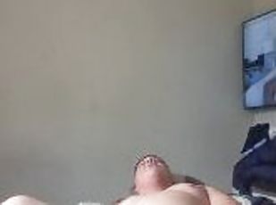 Super big horny dad is back with a lot of cum
