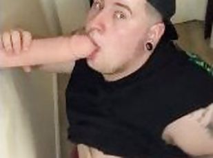 Attempting to suck fat cock (teaser for Wednesday upload. Full vid on onlyfans)