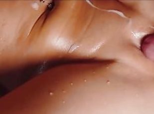 Squirt and sperm female orgasm