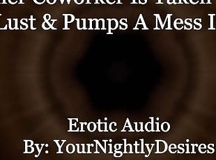 Coworker Cums Inside You During Shift [Rough] [Pussy Eating] (Eroti...