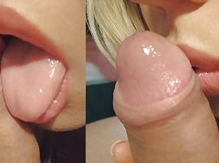 storatuttar, amatör, avsugning, cumshot, tonåring, hemmagjord, pov, sprut, blond, naturlig